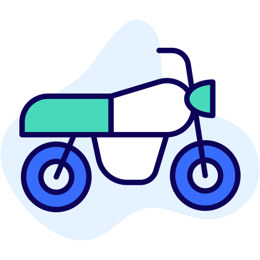 motocicleta icono gratis