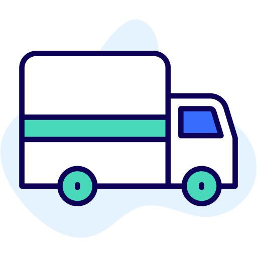 camión icono gratis