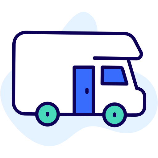 caravana icono gratis