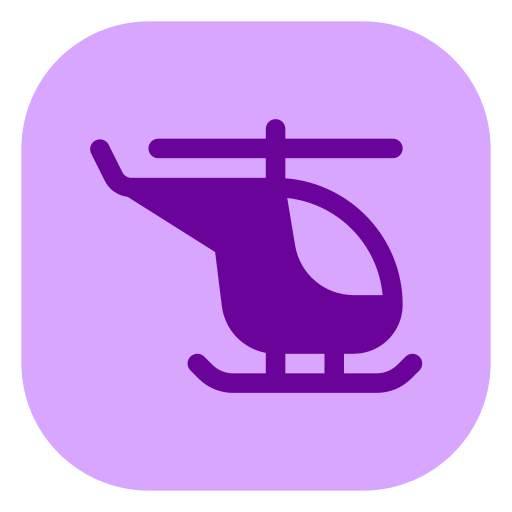 helicóptero icono gratis