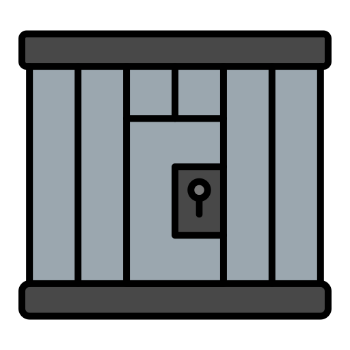 celda de prisión icono gratis