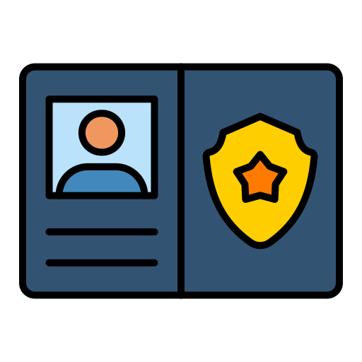 tarjeta de identificación icono gratis