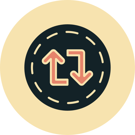 Loop free icon Loop free icon