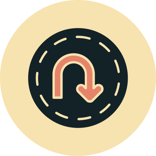 разворот бесплатно иконка