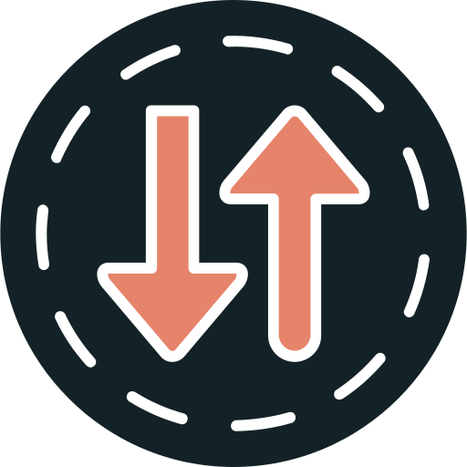 Two way street free icon Two way street free icon