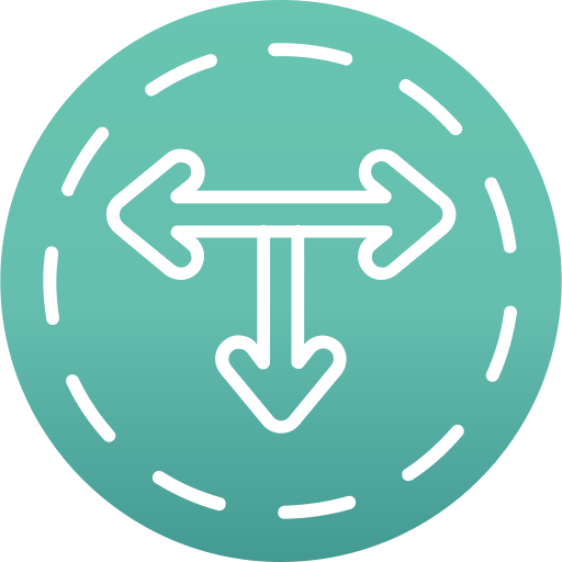 T junction free icon