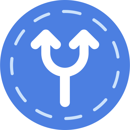 Split free icon Split free icon