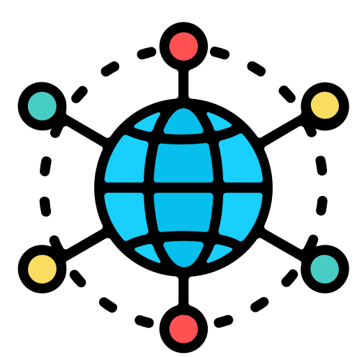 Глобальный бизнес бесплатно иконка