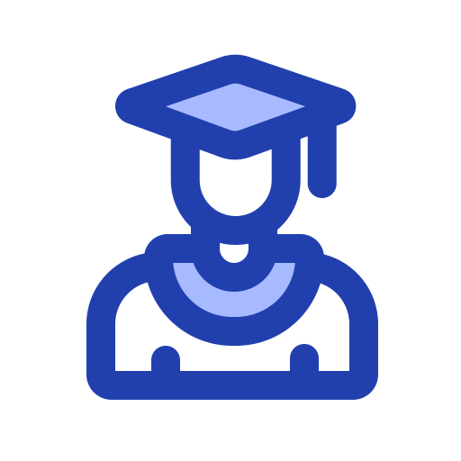 graduación icono gratis
