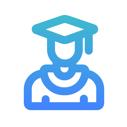 graduación icono gratis