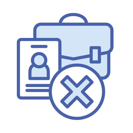 Безработица бесплатно иконка