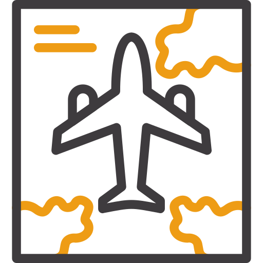 avión icono gratis