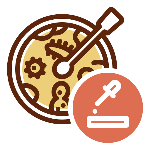 placa de petri icono gratis