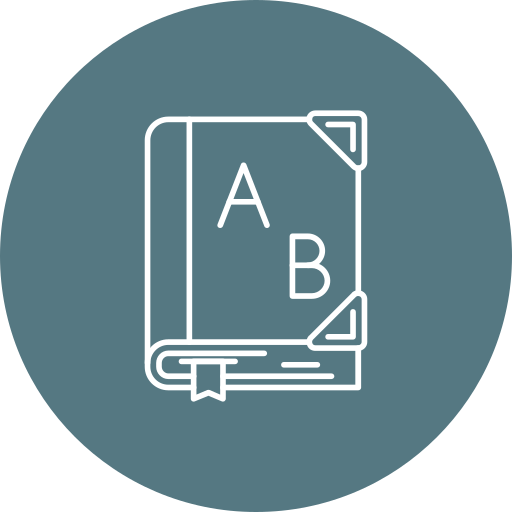 diccionario icono gratis