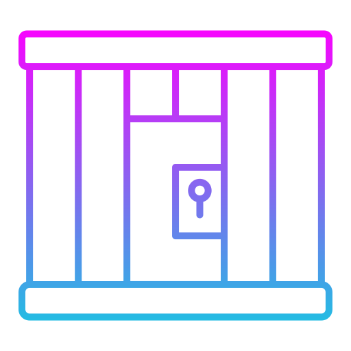 Prison cell free icon