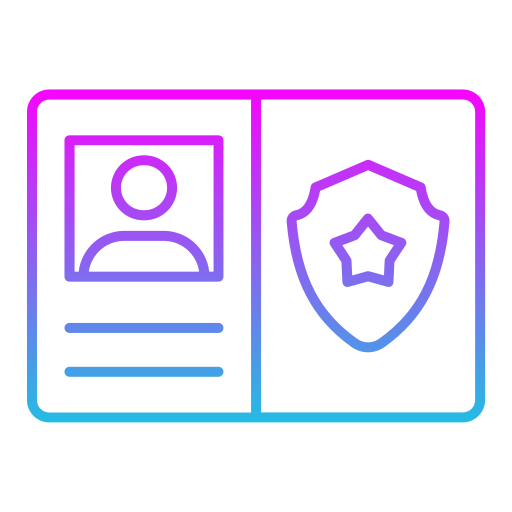 tarjeta de identificación icono gratis