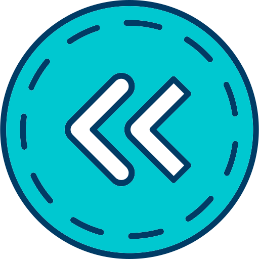 Left arrows free icon