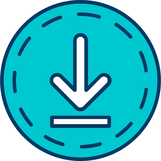 Down arrow free icon Down arrow free icon