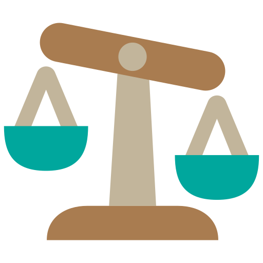 justicia icono gratis