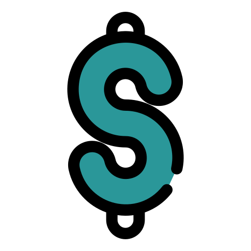 Dollar free icon