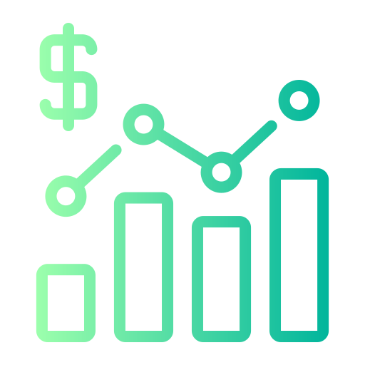 informe financiero icono gratis