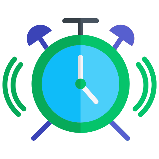 reloj despertador icono gratis