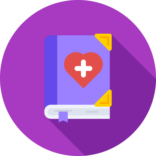libro medico icono gratis