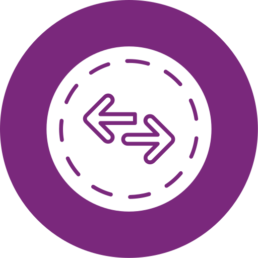 Left and right free icon Left and right free icon
