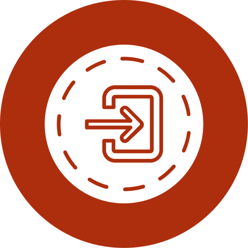 Log in free icon