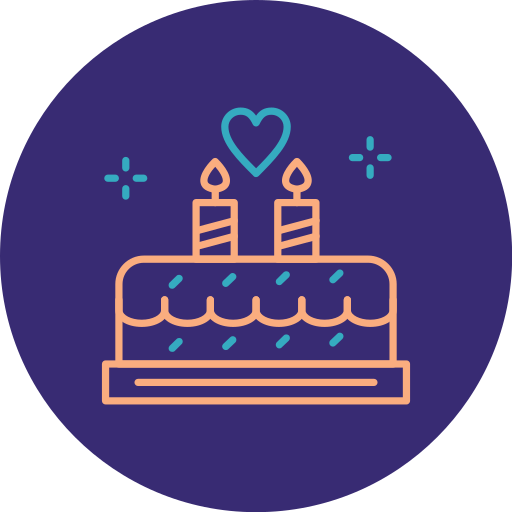 gâteau d'anniversaire Icône gratuit gâteau d'anniversaire Icône gratuit