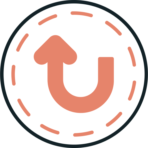 U turn free icon
