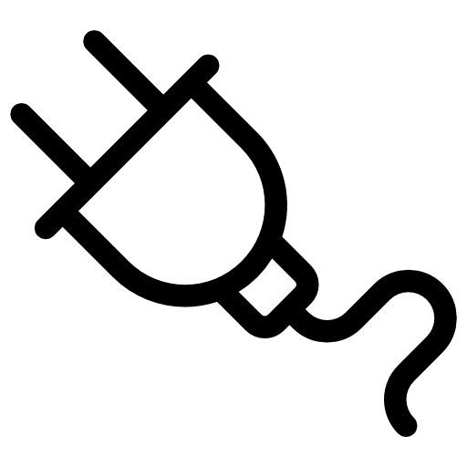 Plug free icon