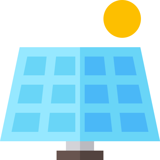 태양 전지 패널 무료 아이콘