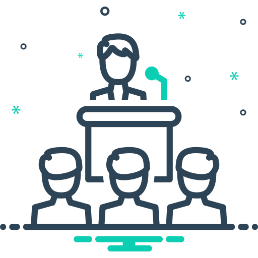 reunión icono gratis