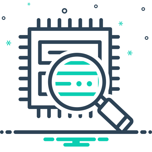 análisis icono gratis