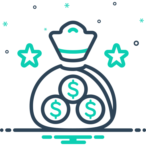 economía icono gratis