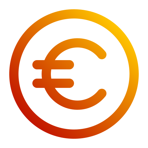 euro icono gratis