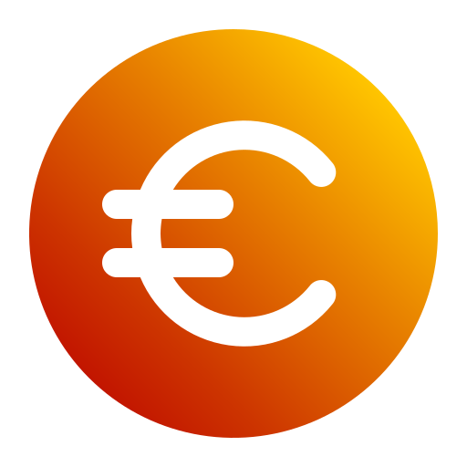 euro icono gratis