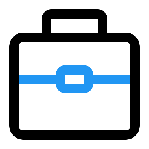 Briefcase free icon