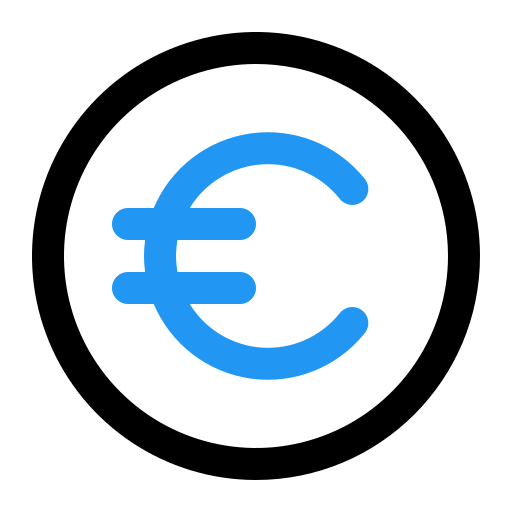 Euro free icon