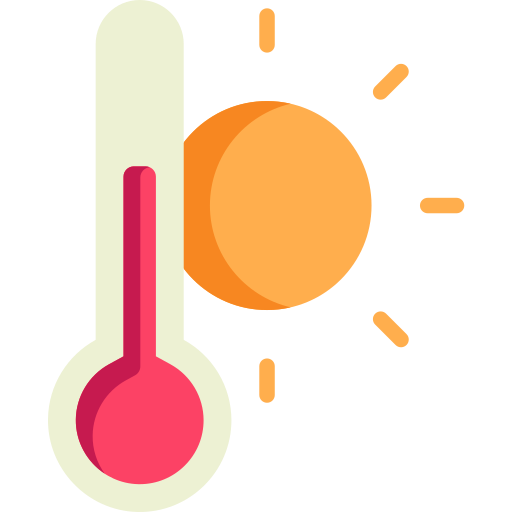 Temperature free icon Temperature free icon