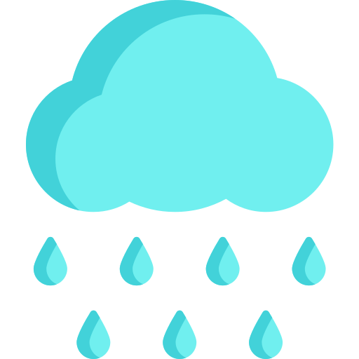 Rain Special Flat icon