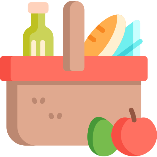 Picnic basket Special Flat icon