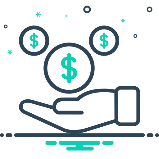 ganancia icono gratis