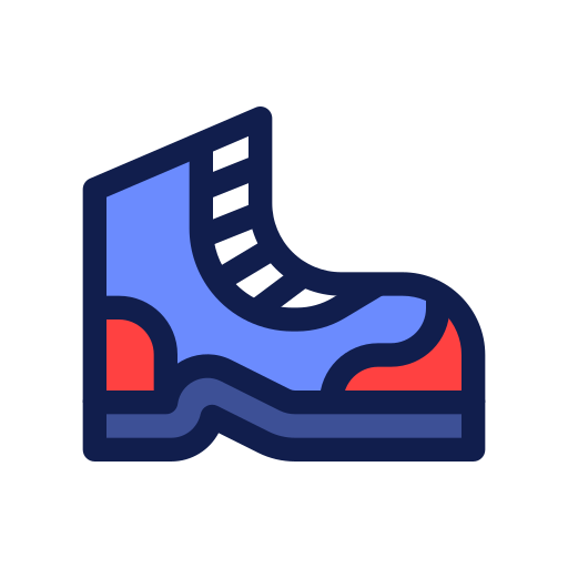 zapatos de trabajador icono gratis