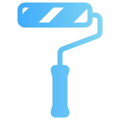 Paint roller free icon