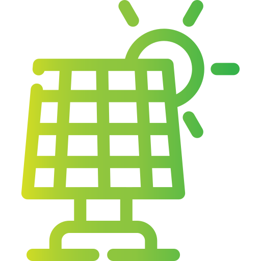 Solar panel free icon