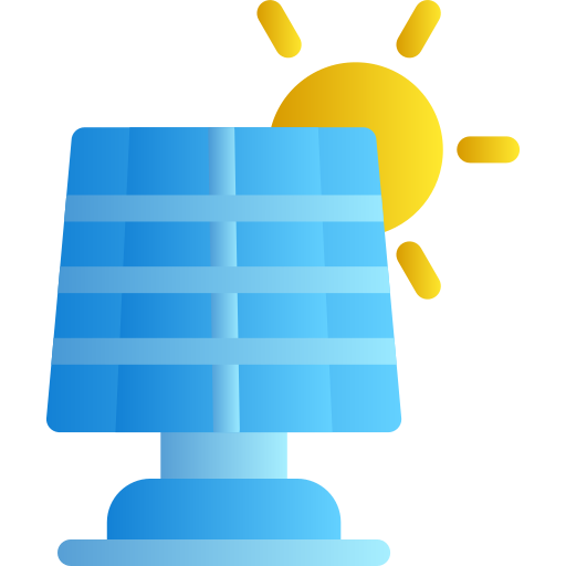 panel solar icono gratis