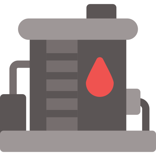 tanque de aceite icono gratis