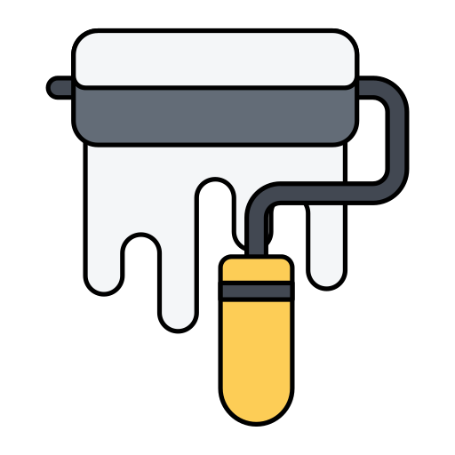 Роликовая щетка бесплатно иконка